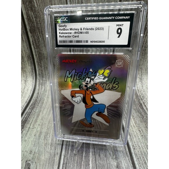 Goofy HotBox Mickey & Friends (2023) Kakawow - #HDM-I-05 Refractor Card Cgc 9 - Picture 1 of 10